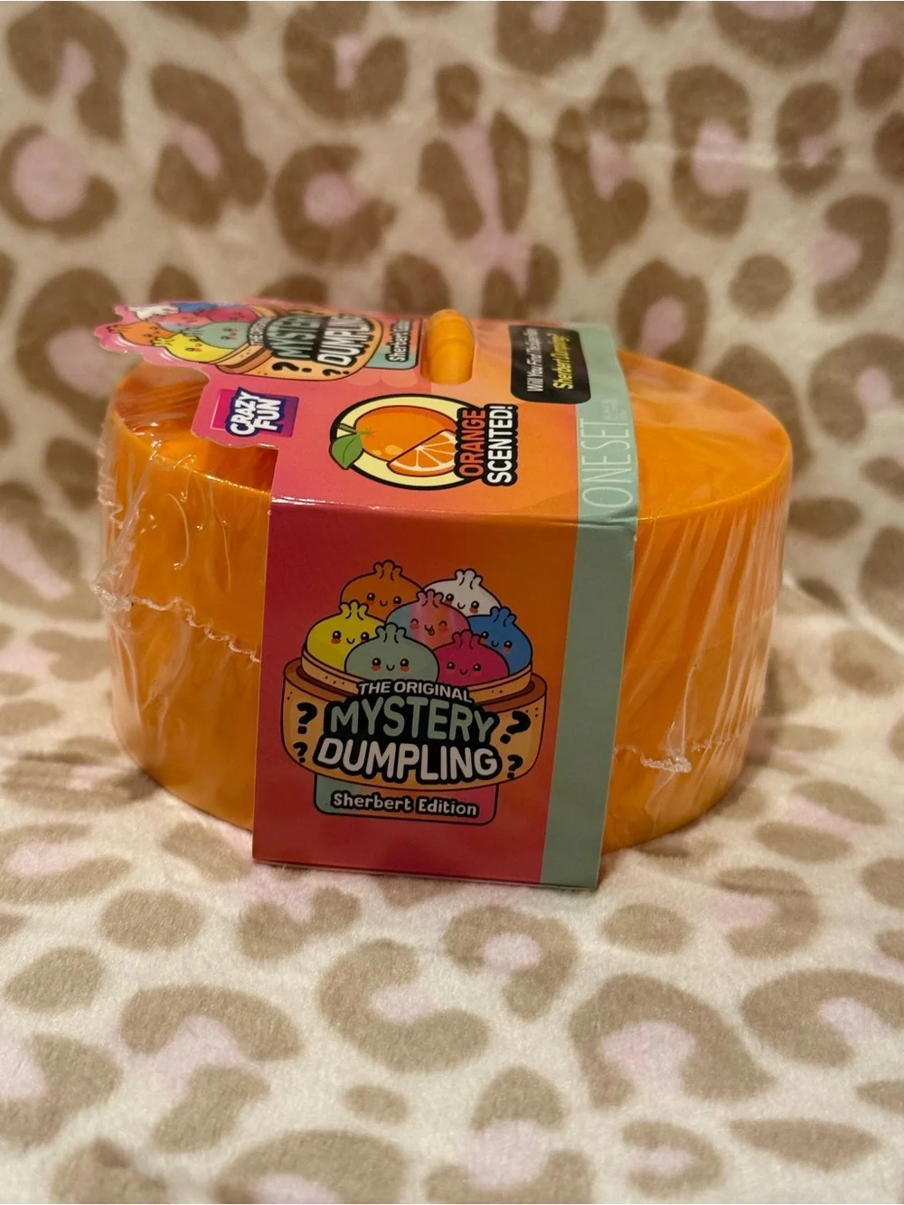 Crazy Fun Original Mystery Dumpling Sherbet Edition Orange Scented New & Sealed